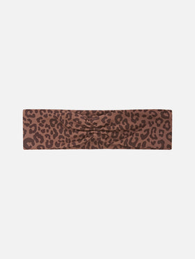Diadema Studio con estampado de leopardo 