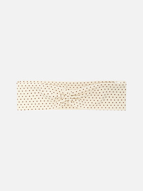 Diadema Studio con estampado de micro lunares 