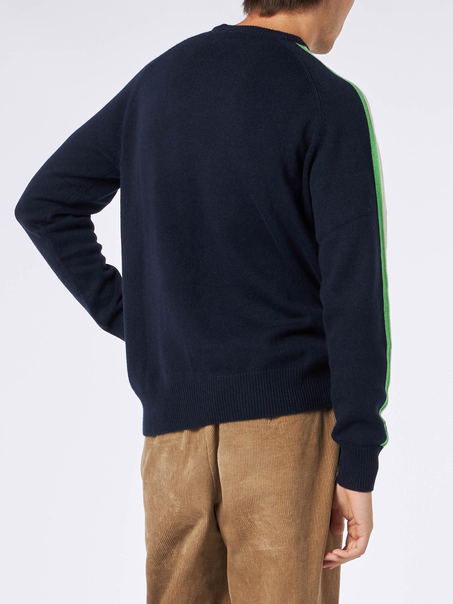 Man crewneck sweater with Bart Simpson jacquard | THE SIMPSONS SPECIAL EDITION