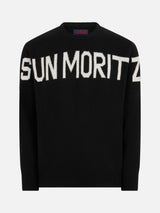 Maglia da uomo Sun Moritz in misto cashmere