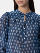 Woman silk voile blouse Harper