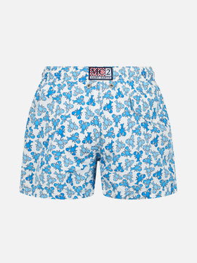 Costume da bagno da bambino in tessuto leggero Jean Lighting con stampa aragosta