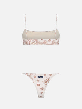 Bikini de mujer tipo bralette con bandana Sadie Jodene 