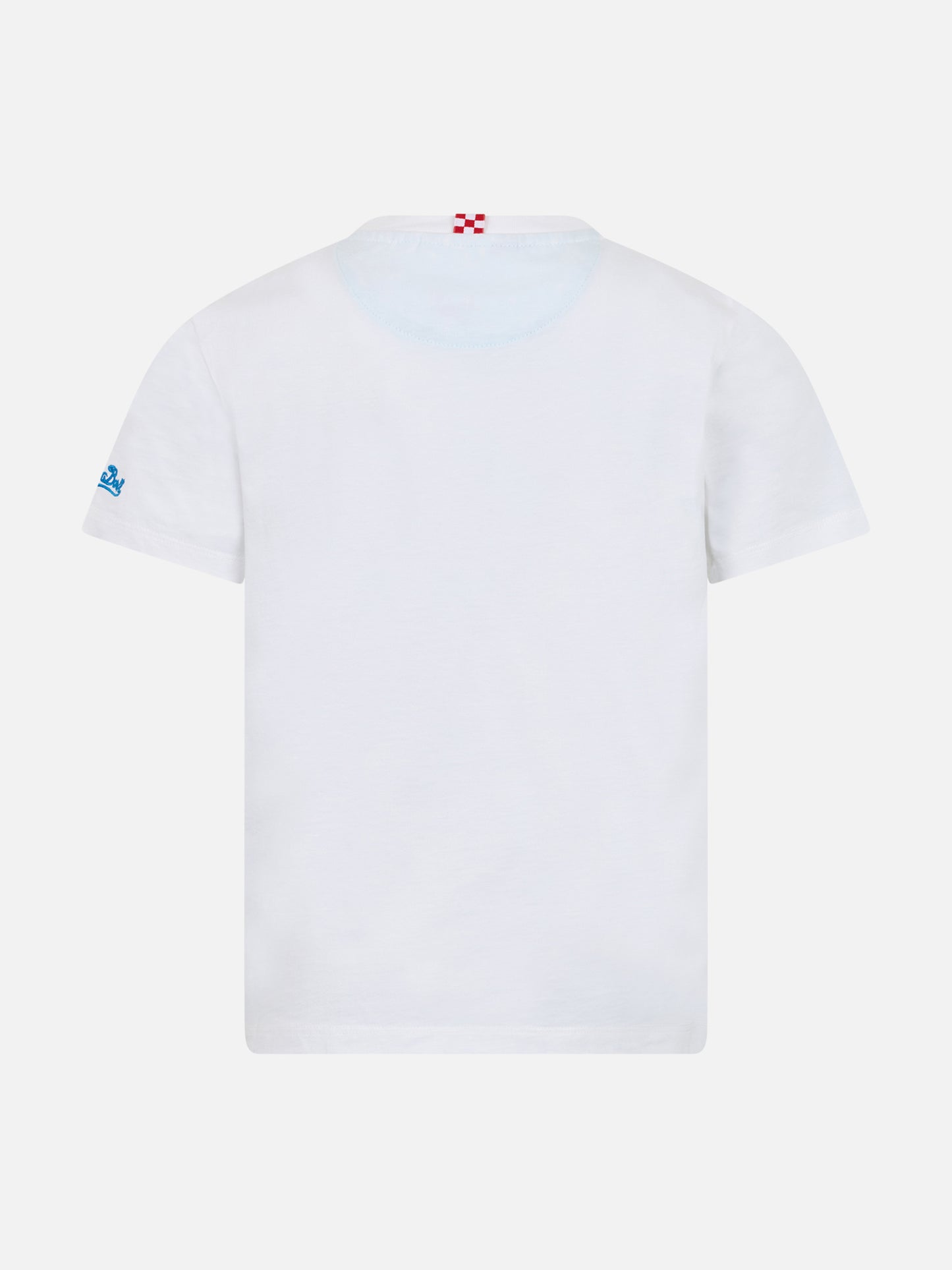 Baumwoll-T-Shirt Kea für Jungen mit bedruckter Tasche