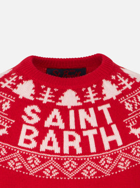 Saint Barth Norwegian print boy sweater - MC2 Saint Barth