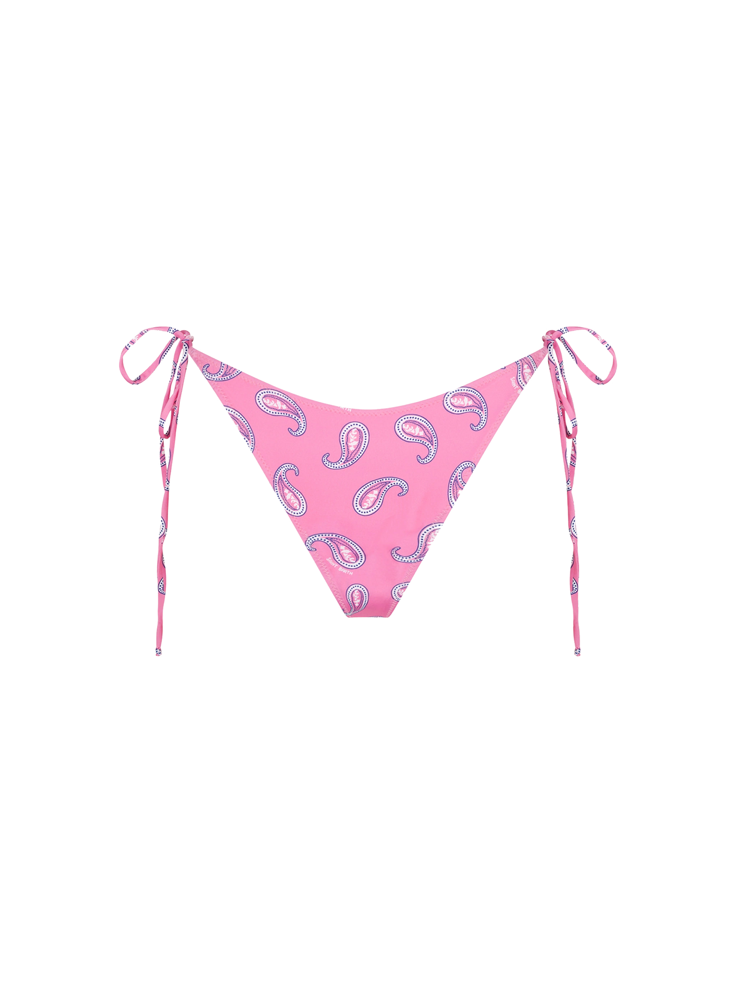 Freche Damen-Badehose mit Paisley-Print