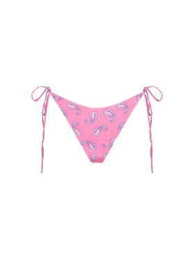 Freche Damen-Badehose mit Paisley-Print