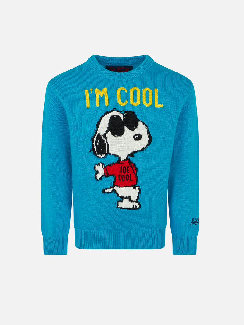 Snoopy I'm Cool print kid sweater | Peanuts™ Special Edition