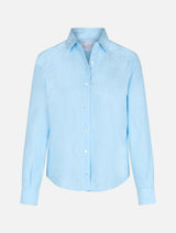 Camicia classica da donna in cotone Sangallo Meredith