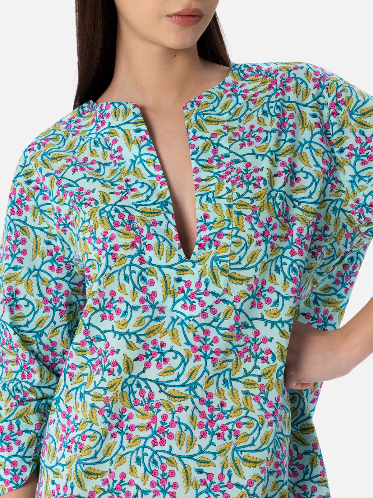 Woman cotton tunic dress Macha