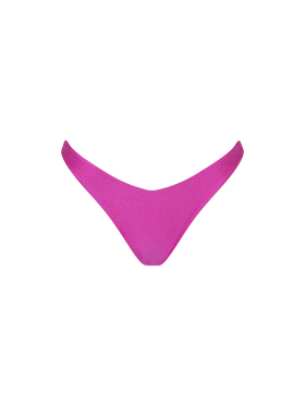Slip da bagno da donna fucsia sgambato