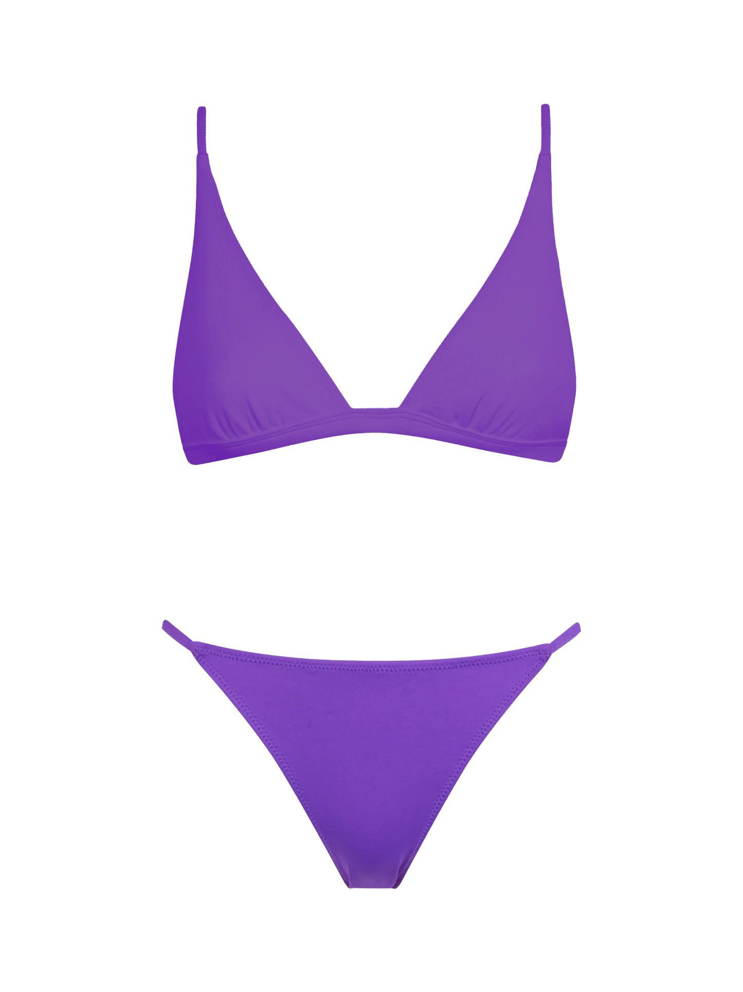 Bikini a triangolo viola da donna Rylie Jodene