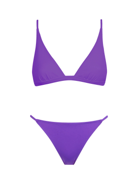 Bikini a triangolo viola da donna Rylie Jodene