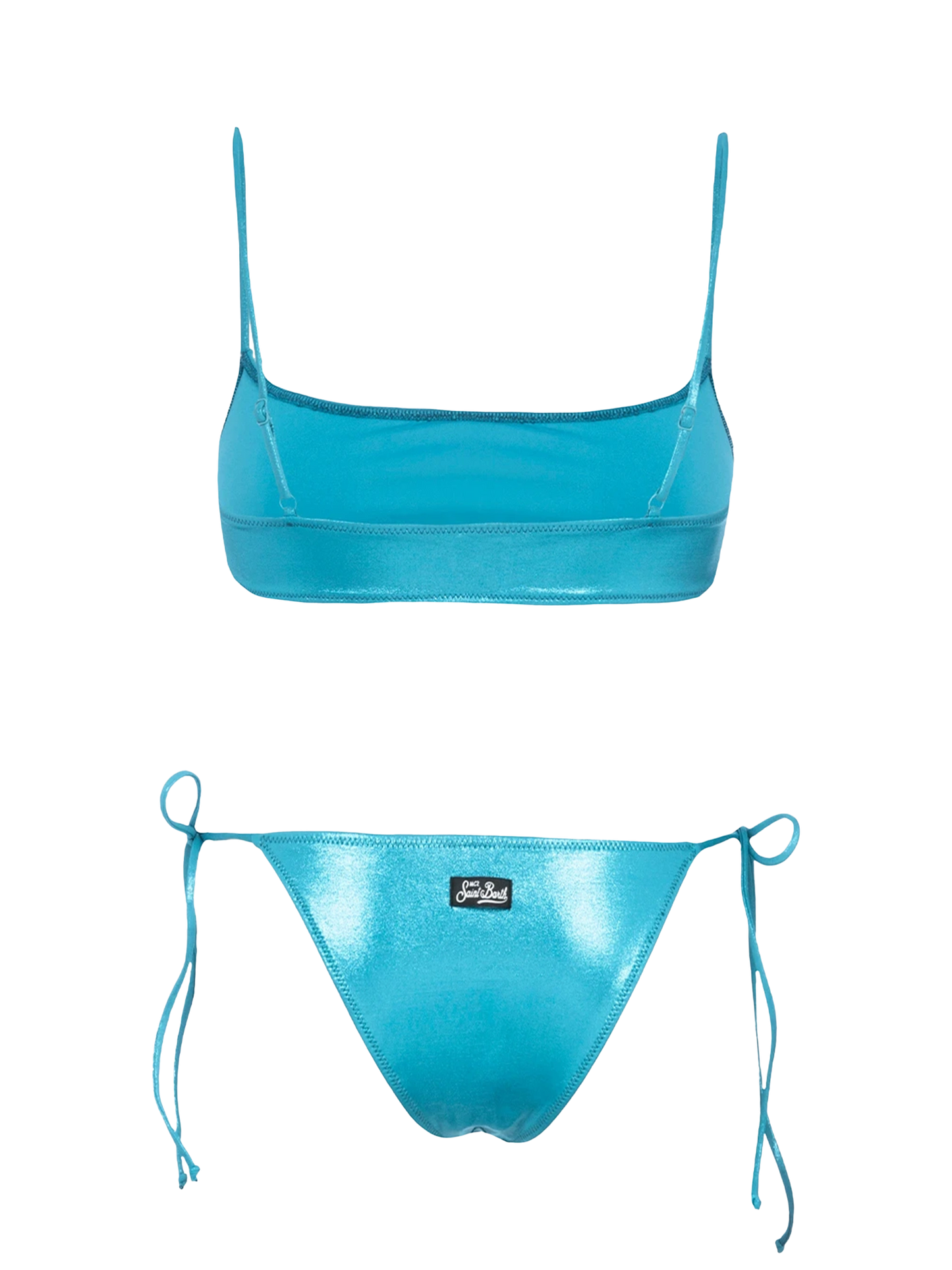 Damen Lamina blaugrüner Bralette-Bikini Sadie Marielle