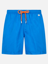 Man lightweight fabric bluette swim-shorts Lighting Pantone | PANTONE SPECIAL EDITION