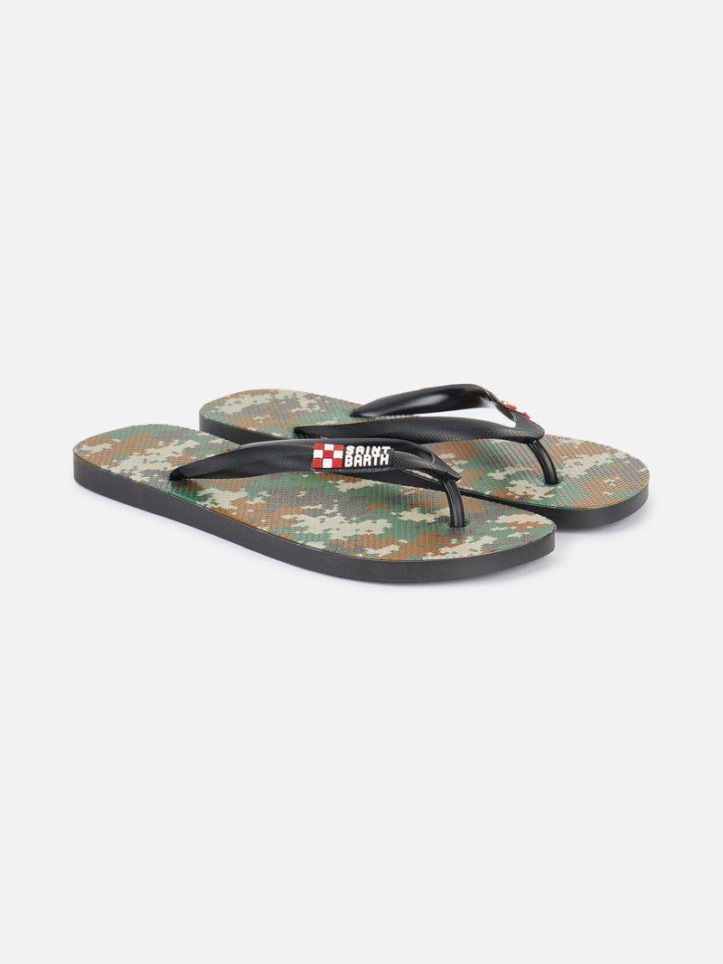 Camouflage flip flops Tommy