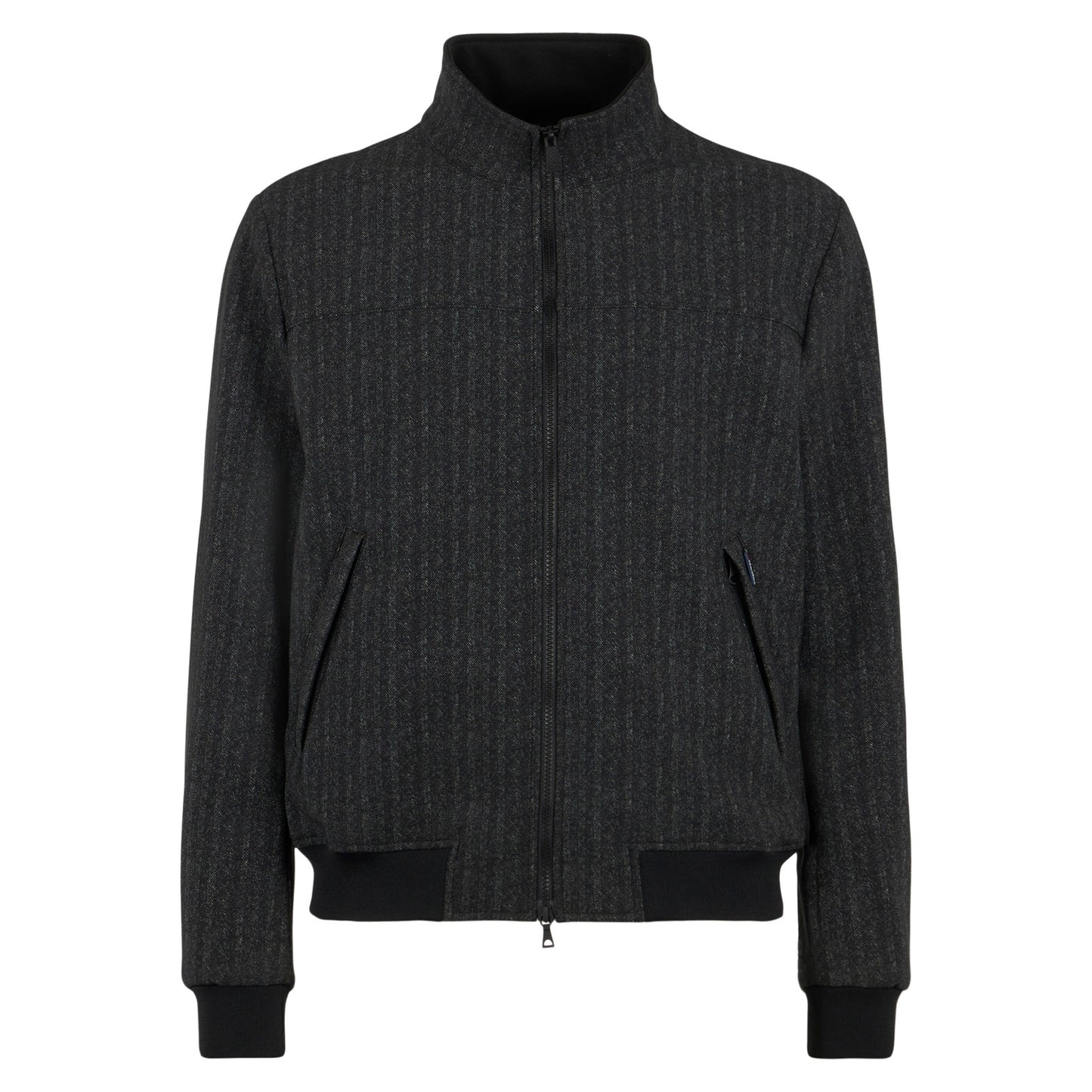 Man mid-weight herringbone bomber jacket Traveler - MC2 Saint Barth