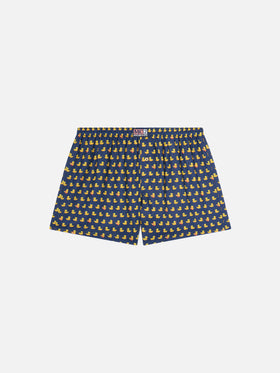 Adam cotton boxer shorts with duck print