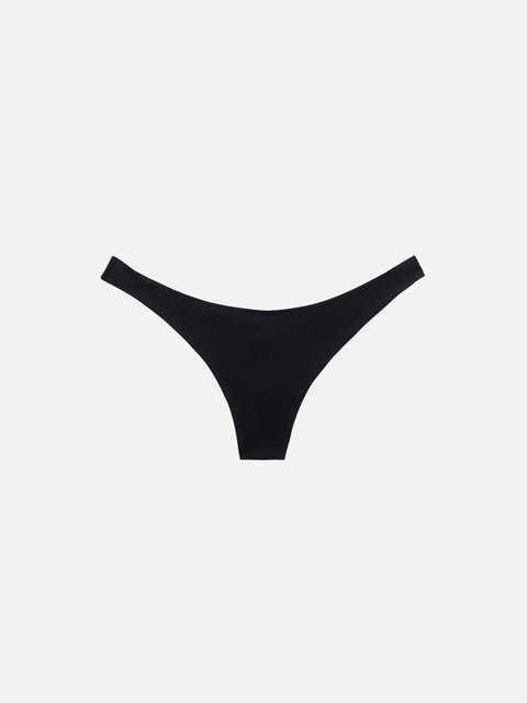 Afrodite heatsealed black cheeky swim briefs - MC2 Saint Barth