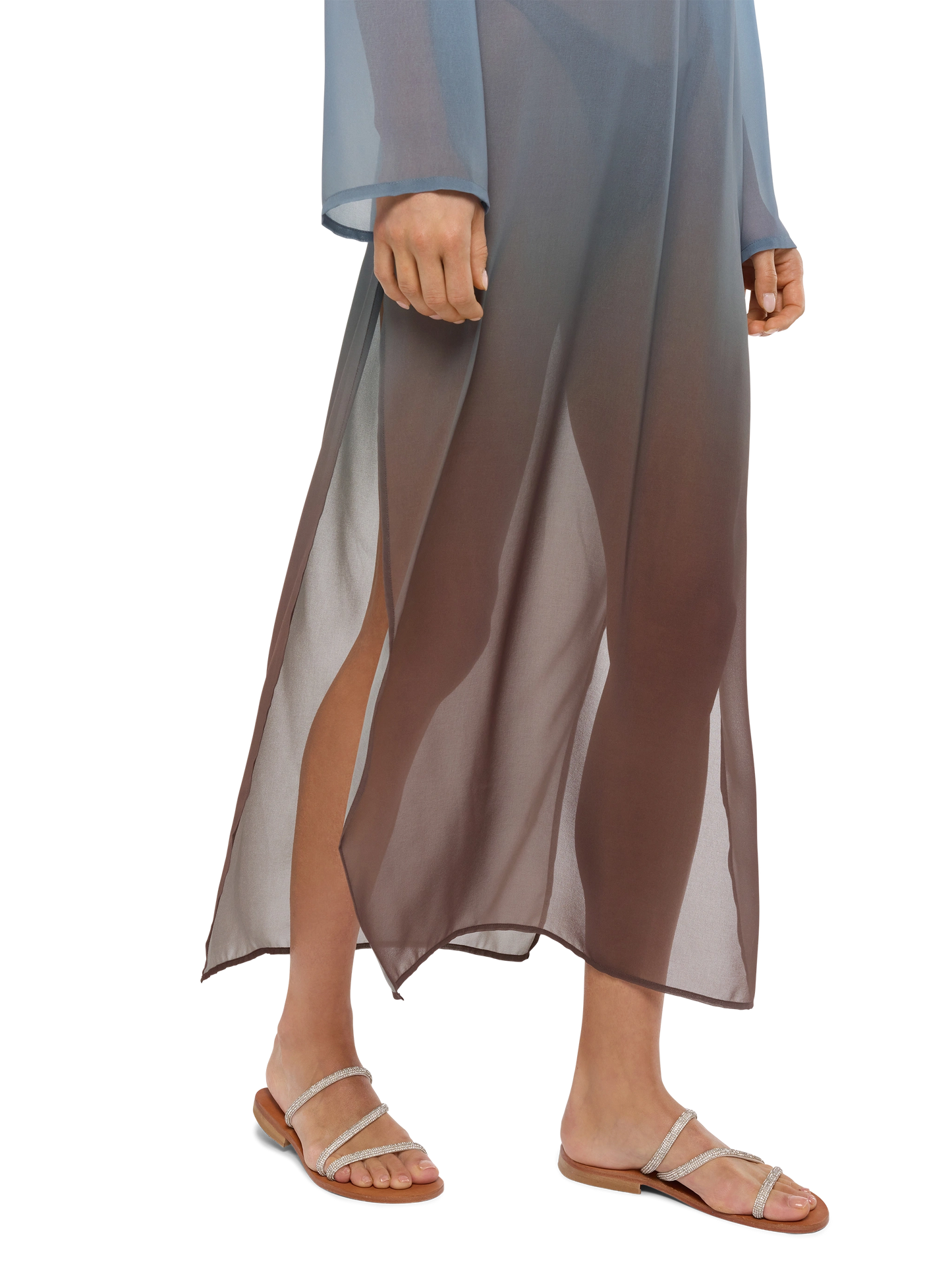 Agatha georgette maxi dress