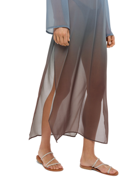 Agatha georgette maxi dress
