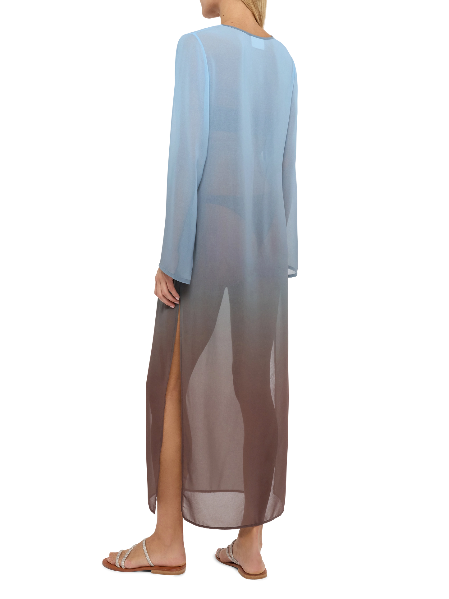 Agatha georgette maxi dress