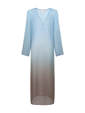 Agatha georgette maxi dress