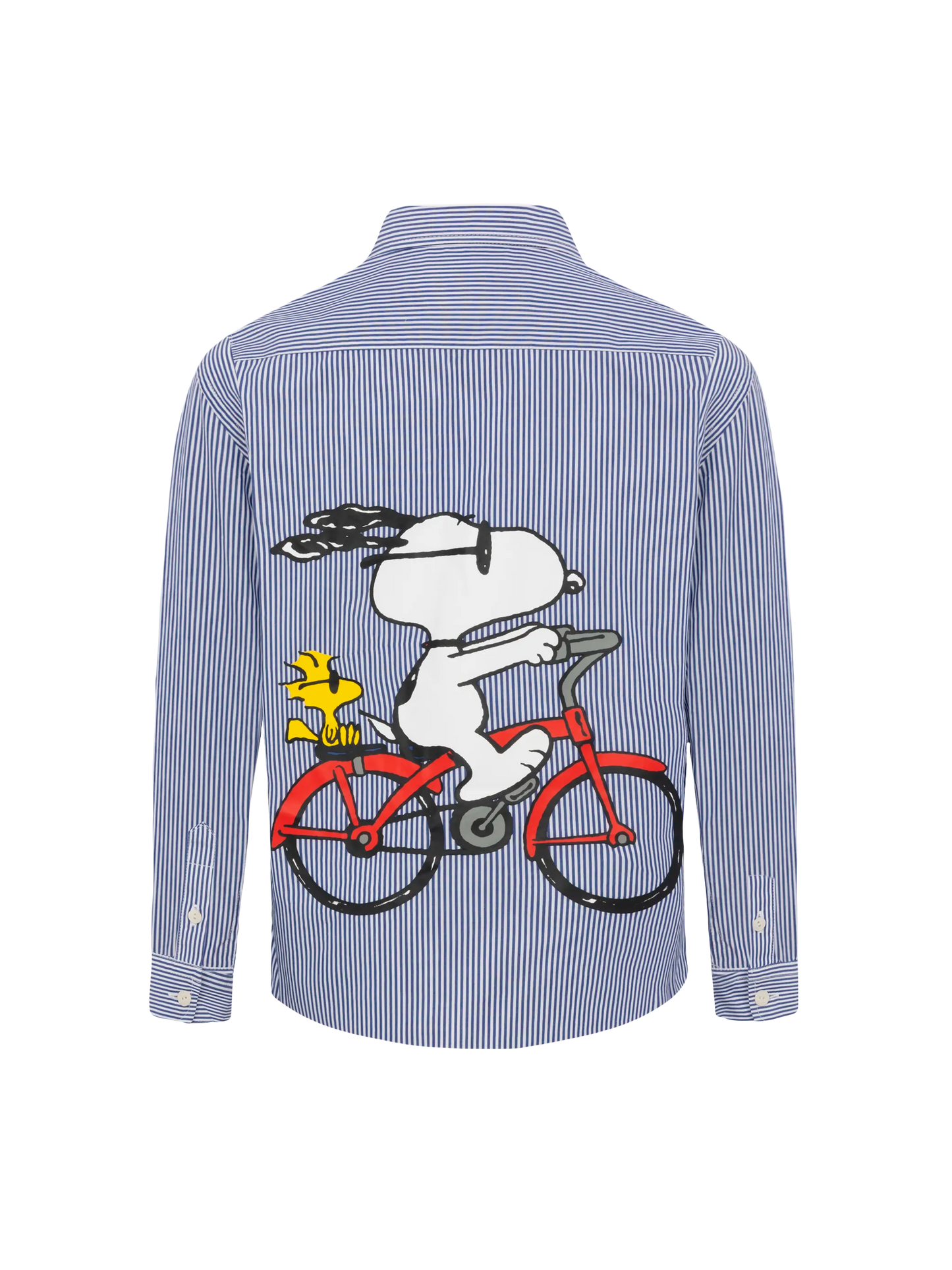 Agnes navy blue cotton shirt with Snoopy print | SNOOPY PEANUTS® SPECIAL EDITION