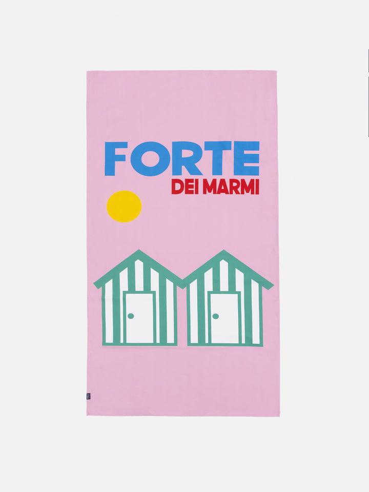 Microfiber Forte dei Marmi print beach towel Aidan