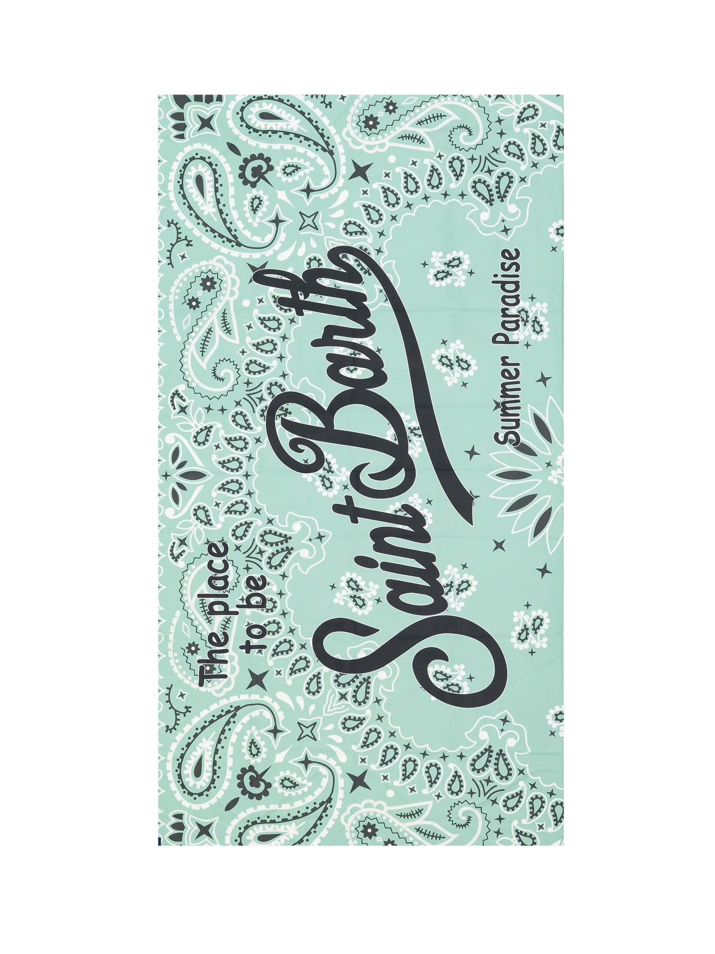 Mikrofaser-Strandtuch Aidan mit Bandanna-Print