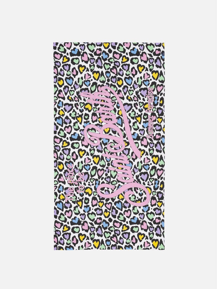 Microfiber animalier beach towel Aidan
