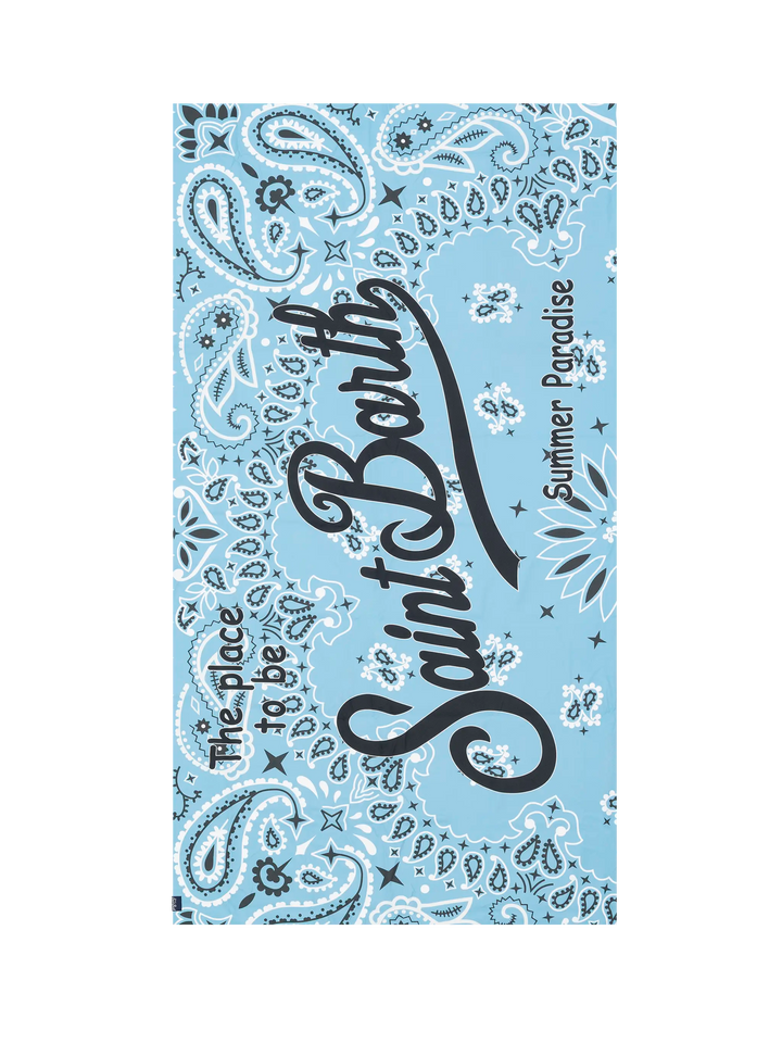 Mikrofaser-Strandtuch Aidan mit Bandanna-Print