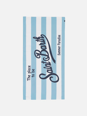 Microfiber striped beach towel Aidan