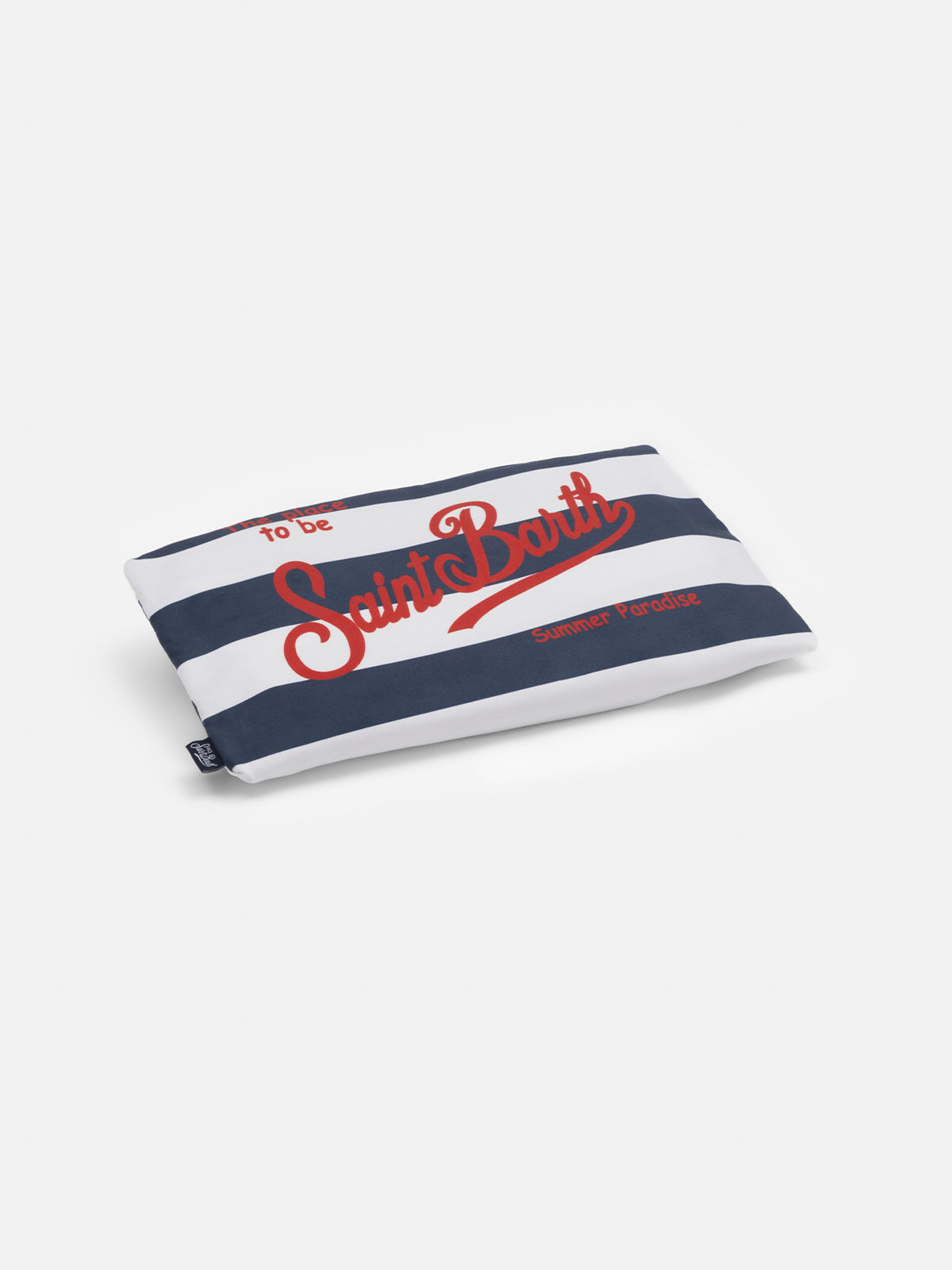 Microfiber beach towel Aidan with striped print - MC2 Saint Barth