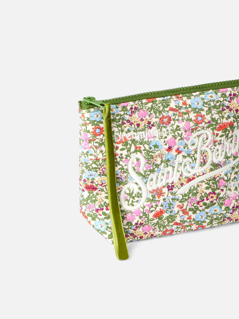 Pochette in lana Aline con stampa Babingdon | REALIZZATA CON TESSUTO LIBERTY