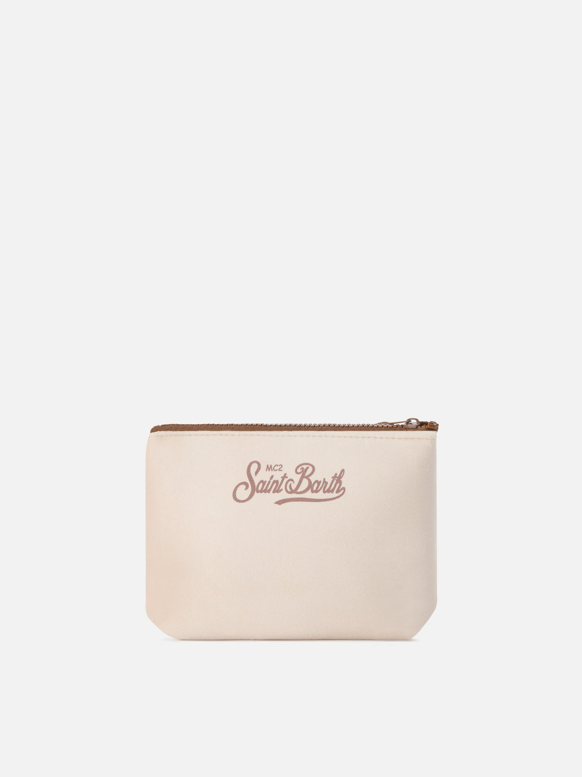 Beige Aline pochette mit Cortina-Print 