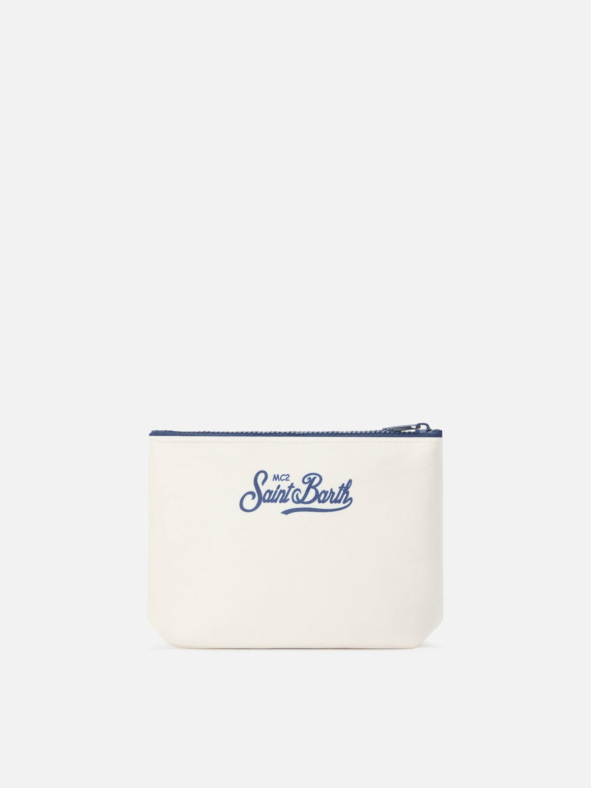 Beige Aline pochette mit St. Barth Sport Club-Print 