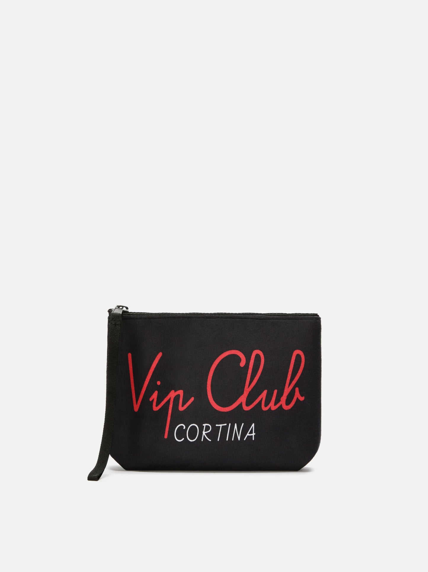 Pochette Aline effetto lana con stampa Vip Club | VIP CLUB SPECIAL EDITION