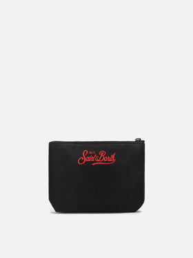 Pochette Aline effetto lana con stampa YUPPIES | YUPPIES SPECIAL EDITION