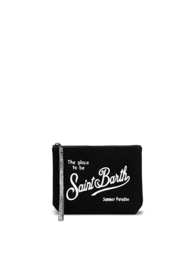 Aline schwarze Pochette aus Lurex