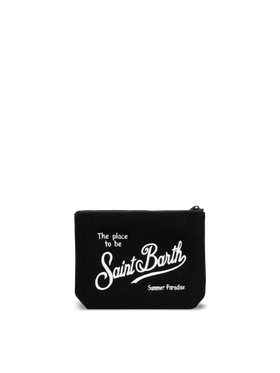 Aline schwarze Pochette aus Lurex