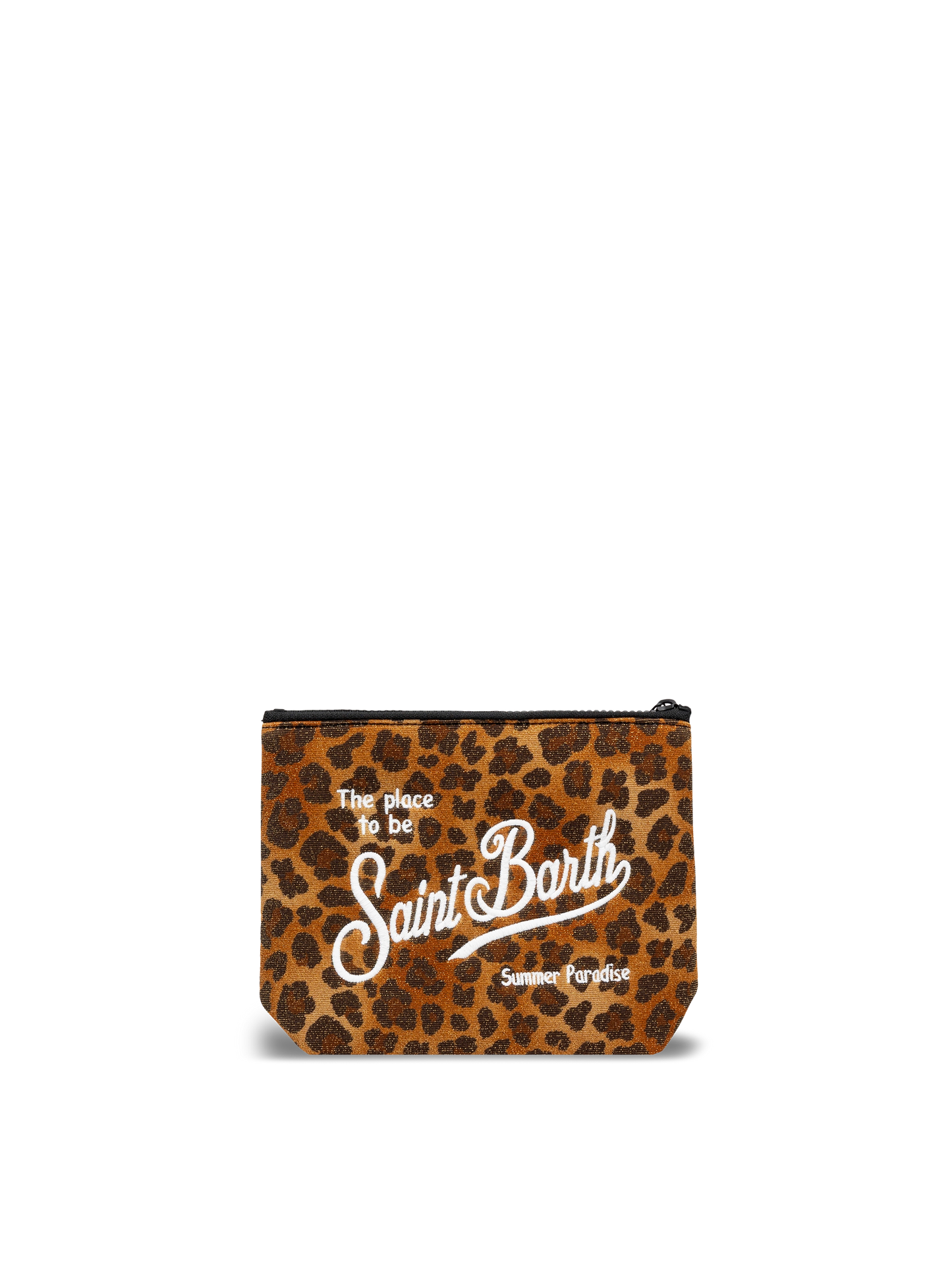 Aline lurex pochette with animalier print - MC2 Saint Barth