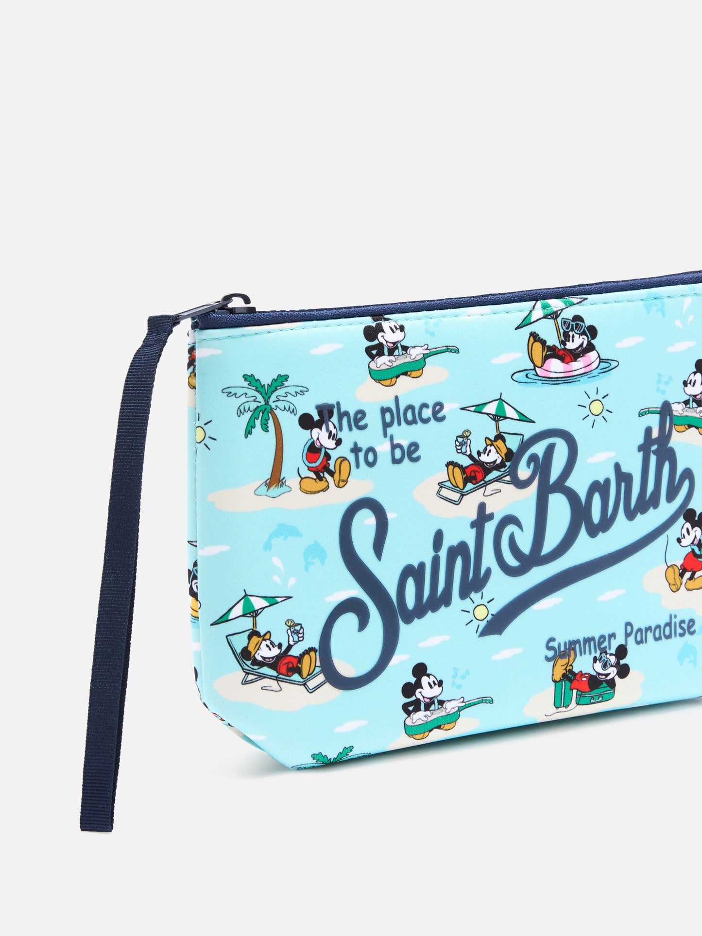 Pochette Aline in scuba con stampa Mickey summer chill | DISNEY SPECIAL EDITION