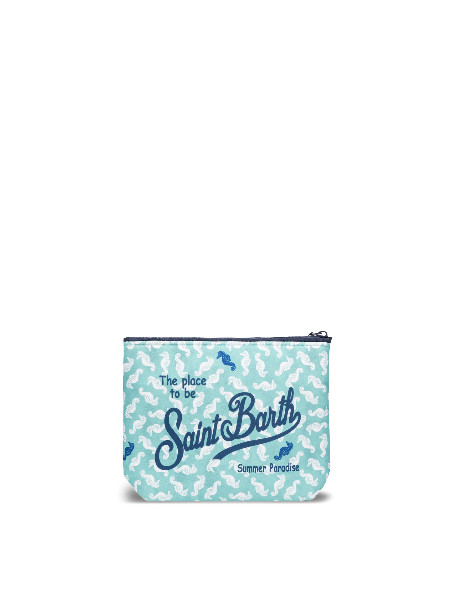 Aline Scuba-Pochette mit Seepferdchen-Print