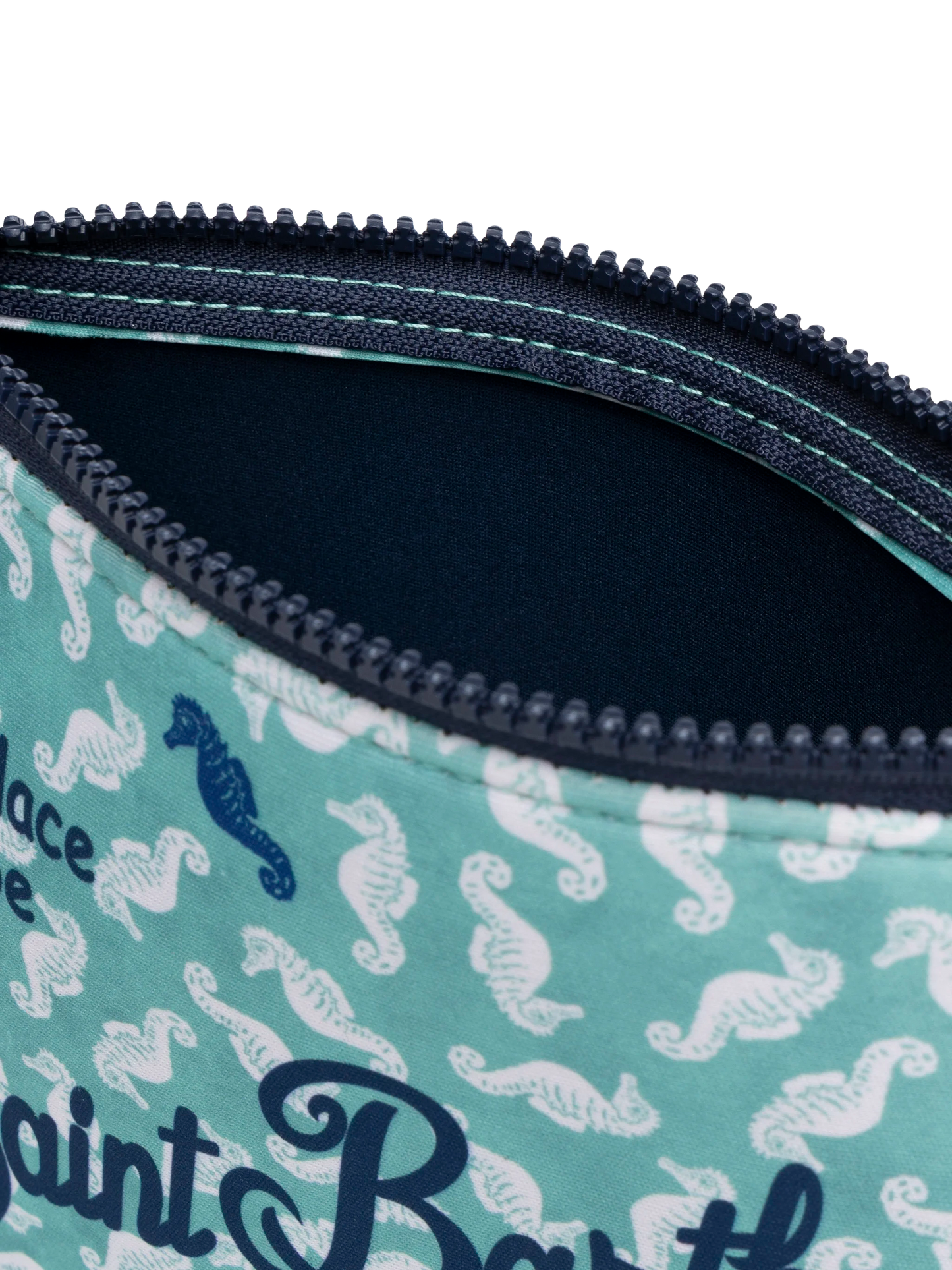 Aline Scuba-Pochette mit Seepferdchen-Print