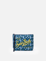 Pochette Aline in scuba con stampa tequila