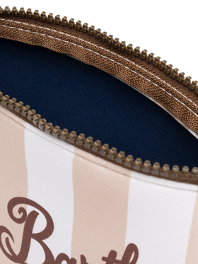 Aline scuba pochette with striped print - MC2 Saint Barth