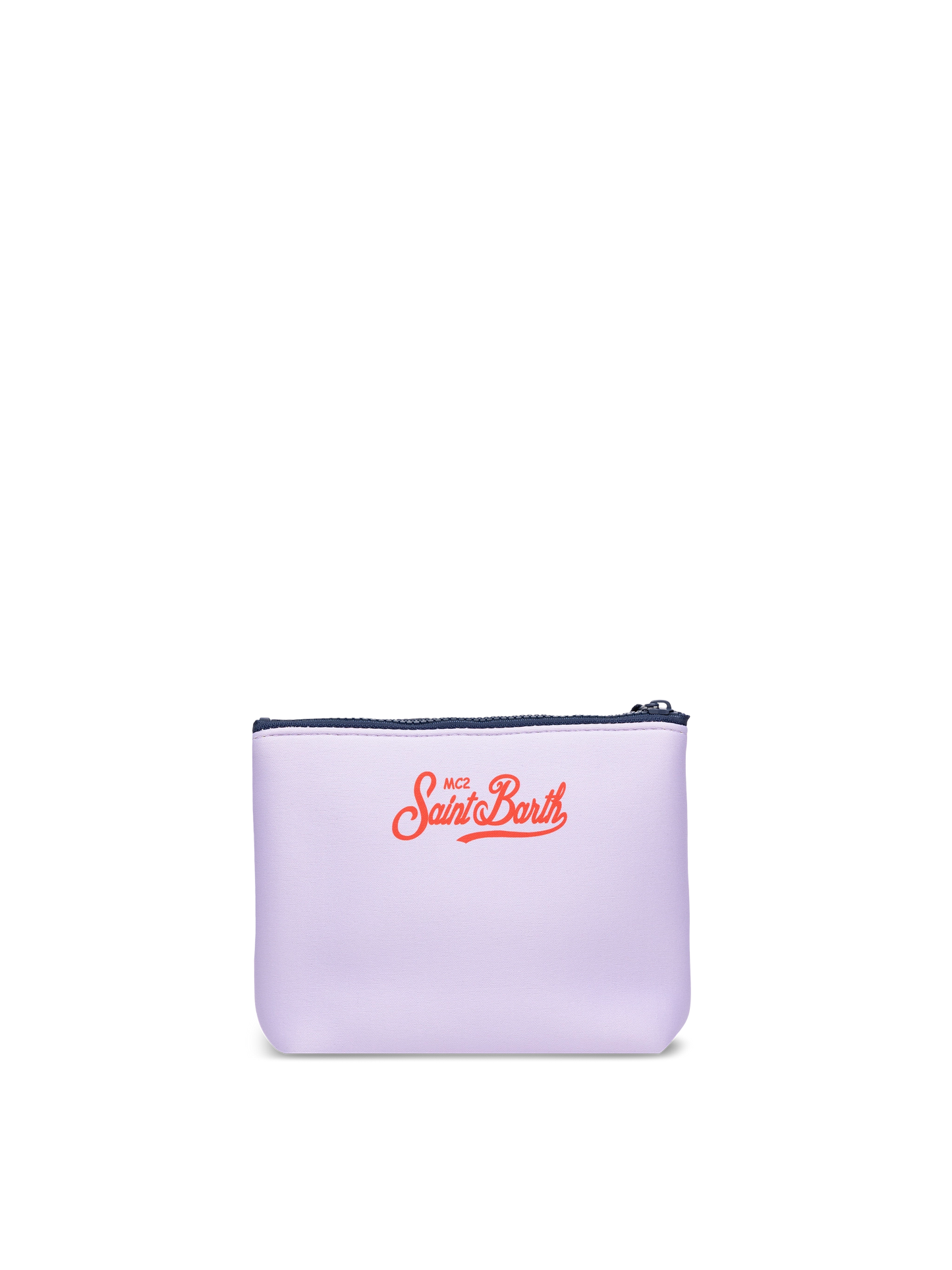 Aline Scuba-Pochette mit Saint-Tropez-Postkarten-Print