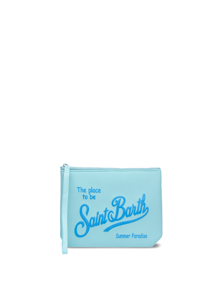 Aline light blue scuba pochette - MC2 Saint Barth