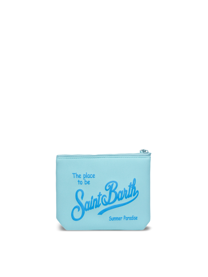 Aline light blue scuba pochette - MC2 Saint Barth